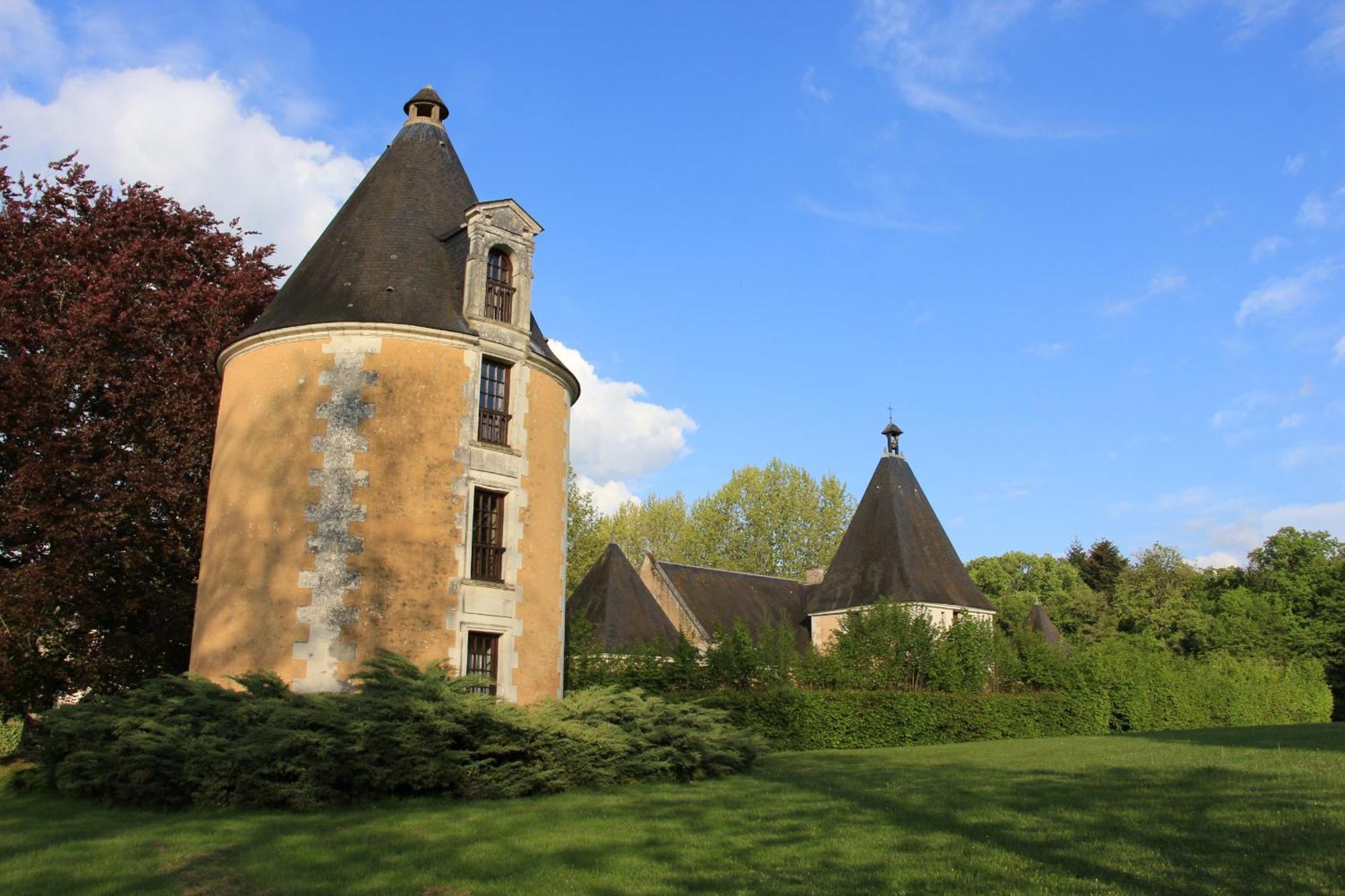 Château-Hôtel de la Ménaudiere Chissay-en-Touraine Eksteriør billede